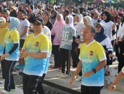 Walikota Tanjungbalai Launching Car Free Day 2025