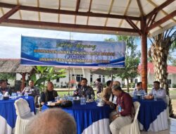 Lanal TBA Gelar Cofee Morning Bersama Insan Pers