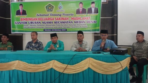 KUA Medan Denai Gelar Bimbingan Keluarga Sakinah