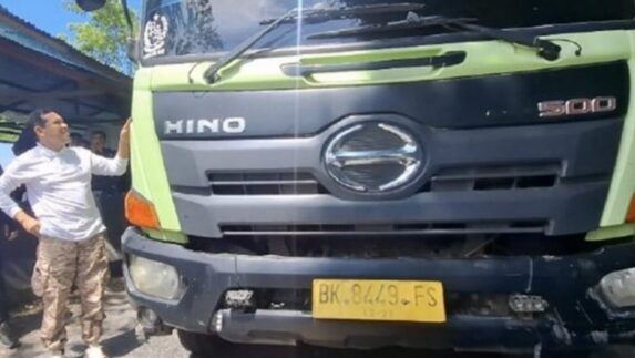 Ketemu Sopir Truk Plat BK, Wagub Aceh: Sudah Makan?