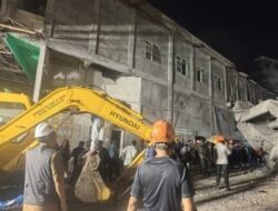 Lima Unit Alat Berat Dikerahkan Evakuasi Korban Insiden Ponpes Al Khoziny