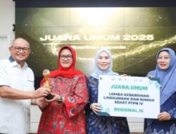 PTPN IV Regional III Raih Juara Umum Lingkungan Sehat