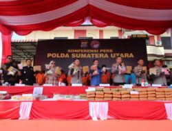 Polda Sumut Ungkap Kasus Narkotika dan Senpi di Sergai