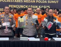 Polrestabes Medan Tangkap 4 “Rayap Besi” Proyek Stadion Teladan