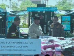 Prabowo Sebut Kartel Narkoba Punya Kapal Selam untuk Edarkan Barang Haram