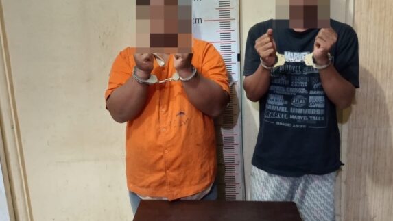 Sat Narkoba Polres Langkat Amankan Dua Tersangka Pemilik Ganja