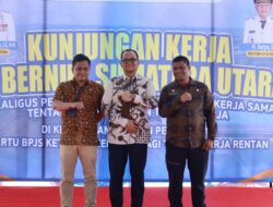 Wakil Walikota Tanjungbalai Terima 201 Kartu BPJS Pekerja Rentan