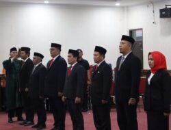 Walikota Tanjungbalai Lantik 13 Pejabat Struktural dan Fungsional
