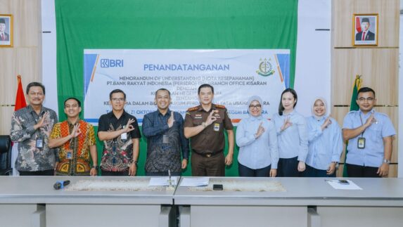 Atasi Kredit Macet, BRI BO Kisaran Teken MoU dengan Kejari Batu Bara