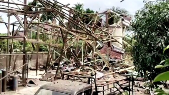 Dua Orang Tewas Dalam Insiden Ledakan Gudang Tabung Oksigen di Aceh