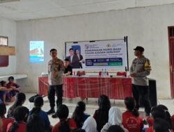 Kapolsek Balige Sosialisasikan Penerimaan Siswa SMA Kemala Taruna Bhayangkara