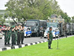 Kasdam I/BB Berangkatkan 204 Personel Bantu Tangani Bencana Alam