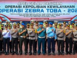 Operasi Zebra Toba 2025, Ditlantas Polda Sumut Kedepankan Profesionalitas dan Etika