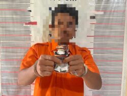 Pengedar Sabu Diciduk Polisi Saat Mangkal Dipinggir Jalan