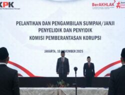 Penyelidik dan Penyidik KPK yang Baru Resmi Dilantik