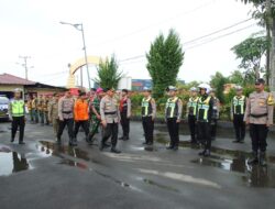 Polres Pelabuhan Belawan Gelar Apel Kesiapan Tanggap Darurat Bencana Hidrometeorologi