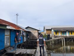 Polres Pelabuhan Belawan Gerebek Barak Narkoba di Pajak Baru