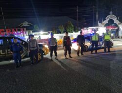 Ciptakan Malam Aman dan Nyaman, Polres Tanjungbalai Gencarkan Patroli