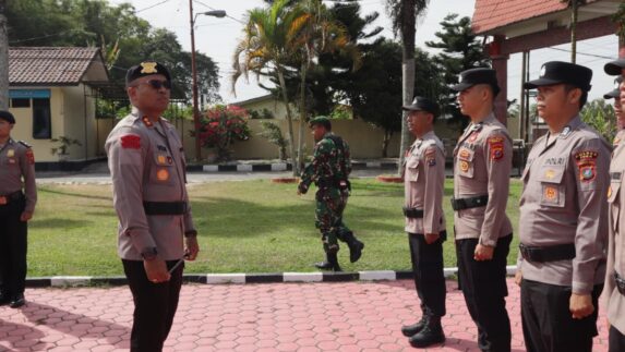 Polres Toba Gelar Apel Kesiapsiagaan Tanggap Darurat Bencana Hidrometeorologi