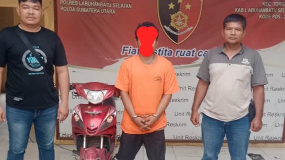 Polsek Torgamba Tangkap Pelaku Curanmor