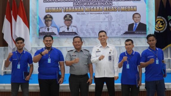 Rutan Kelas I Medan Jalin Kerjasama dengan Disnaker dan LBH