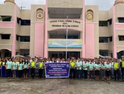 Sat Lantas Polres Sibolga Gelar Police Goes To School di SMA Tri Ratna