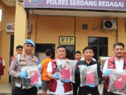 Sat Reskrim Polres Sergai Ungkap Kasus Curat, Tiga Tersangka Ditangkap