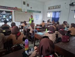 Satlantas Polres Pelabuhan Belawan Sosialisasikan Kamseltibcar Lantas