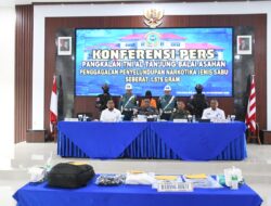 TNI AL Lanal TBA Gagalkan Penyeludupan 1,5 Kg Sabu