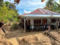 Brimob Polda Sumut Intensifkan Misi Kemanusiaan di Wilayah Terdampak Bencana