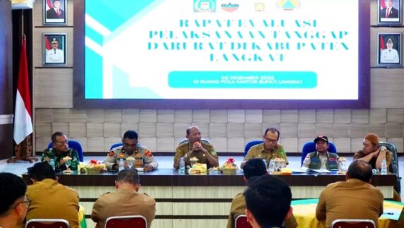 Bupati Perpanjang Status Tanggap Darurat Bencana Banjir di Langkat