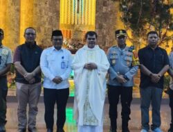 Walikota Padangsidimpuan Bersama Forkopimda Tinjau Pengamanan Nataru