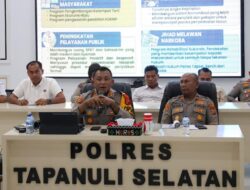 Kriminalitas di Tapsel Turun Signifikan, Polres Catat Capaian Positif 2025