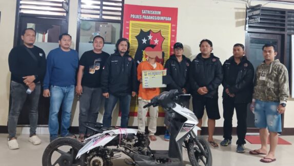 Niat Minum Tuak Berujung Apes, Sepedamotor Warga Sadabuan Digondol Maling