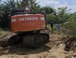PTPN IV PalmCo Percepat Perbaikan Tanggul Jebol di Padang Tualang