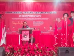 Rapidin Simbolon Buka Konfercab ke-VI PDI Perjuangan Zona 3