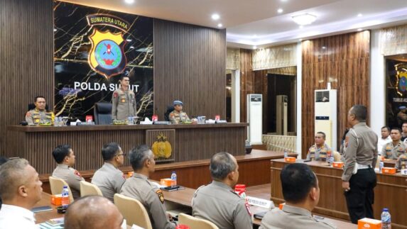 Polda Sumut Gelar Lat Pra Ops Keselamatan Toba 2026
