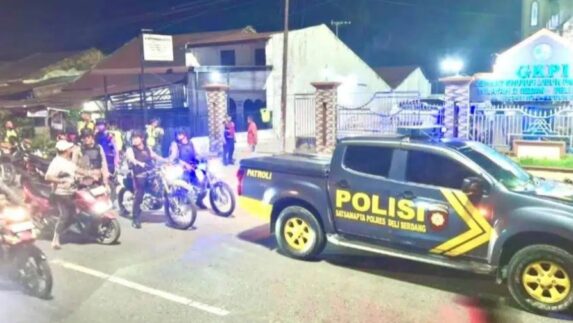 Malam Pergantian Tahun 2026, Polresta Deli Serdang Gelar Patroli Skala Besar