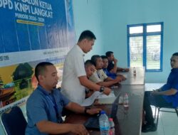 MA Bahrum Daftar Calon Ketua DPD KNPI Langkat, Diusung 14 PK dan 26 OKP