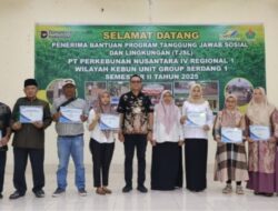 Melalui TJSL PTPN IV Regional 1, Holding Perkebunan Nusantara Perkuat Sinergi Daerah