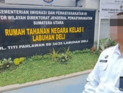 Oknum Pejabat BHPT Diduga Istimewakan Napi Narkoba di Rutan Kelas I Labuhan Deli