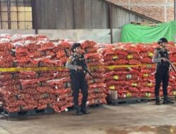 Polisi Tetapkan 1 Tersangka Kasus Ratusan Ton Bawang Bombay Ilegal di Semarang