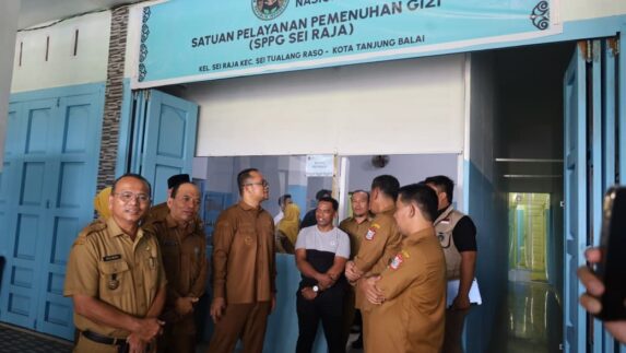 Wakil Walikota Tanjungbalai Bersama Satgas MBG Tinjau Dapur SPPG