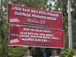 Medan “Perang Spanduk” Terkait Kepemimpinan Rico Waas
