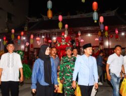 Kapolres dan Walikota Tebing Tinggi Saksikan Ritual Penyambutan Dewa Dewi