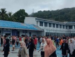 Lapas Padangsidimpuan Gelar Senam Pagi Bersama Warga Binaan