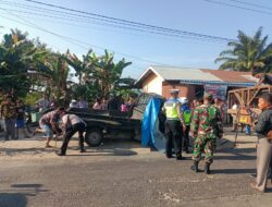 Tabrakan Maut Tronton vs Pick Up di Sergai, 1 Orang Tewas
