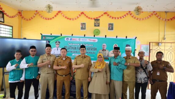Wakil Walikota Tanjungbalai Buka Pelatihan Fardhu Kifayah di SMPN 3