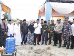 Walikota Letak Batu Pertama Pembangunan Gedung Hj Salmah Saragih MTsN 2 Tanjungbalai