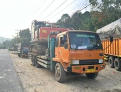 Diduga untuk Operasional Tambang Emas Ilegal di Madina, Dua Ekskavator Diamankan Polda Sumut